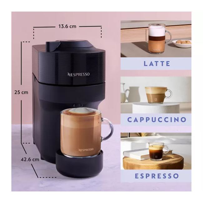 Nespresso Vertuo Pop Coffee Machine Bundle | Black | ENV90.B-PLUSCAPS - Image 4