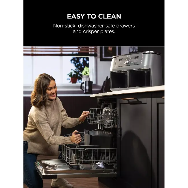 Ninja MAX 6-in-1 Dual Zone Air Fryer | 9.5L | DZ400UK - Image 8