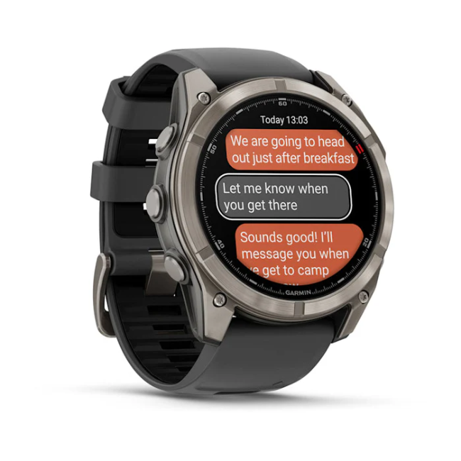 Garmin Fēnix® 8 Pro – 51 mm, AMOLED - Titanium/Black Grey | 010-03199-01 - Image 8