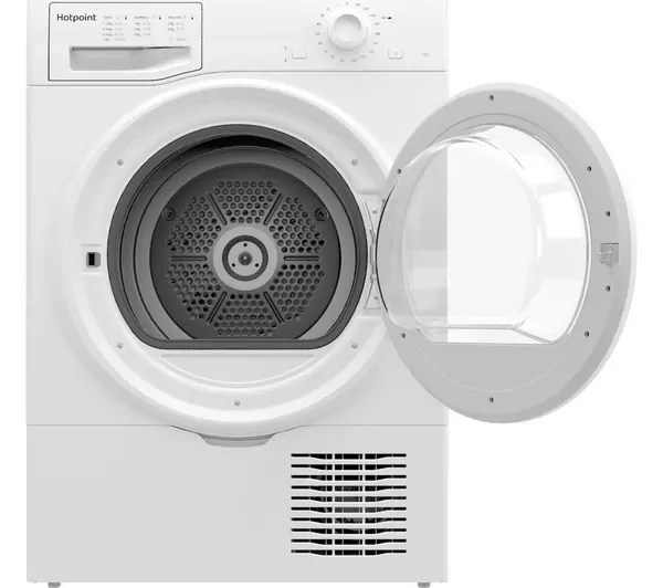 Hotpoint 8kg Condenser Dryer - White | H2D81WUK - Image 2 Hotpoint 8kg Condenser Dryer - White | H2D81WUK - Image 2