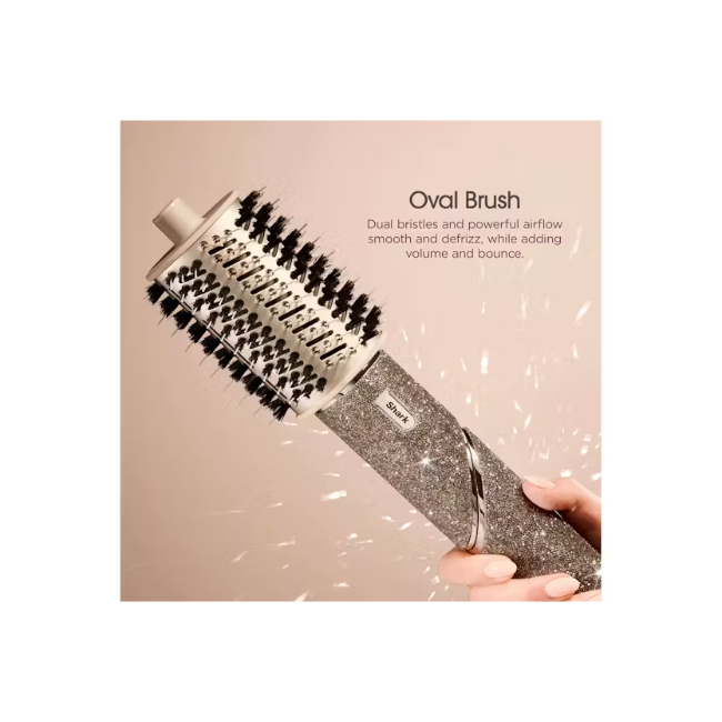 Shark FlexStyle Sparkle Gold Diamond Limited Edition 5-in-1 Air Styler & Hair Dryer Gift Set - Champagne | HD446JSUK - Image 5 Shark FlexStyle Sparkle Gold Diamond Limited Edition 5-in-1 Air Styler & Hair Dryer Gift Set - Champagne | HD446JSUK - Image 5