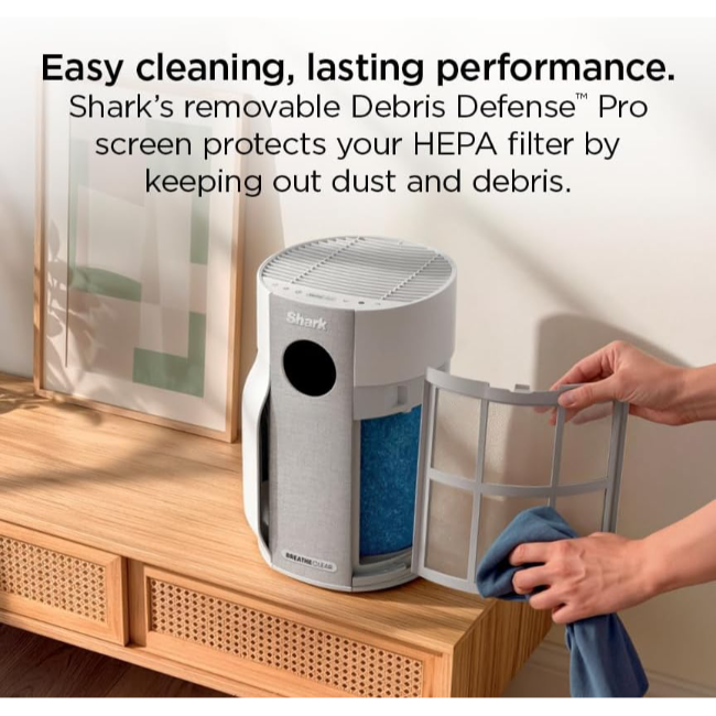 Shark BreatheClear with NeverChange6 Air Purifier | Dove | HP162UK - Image 10
