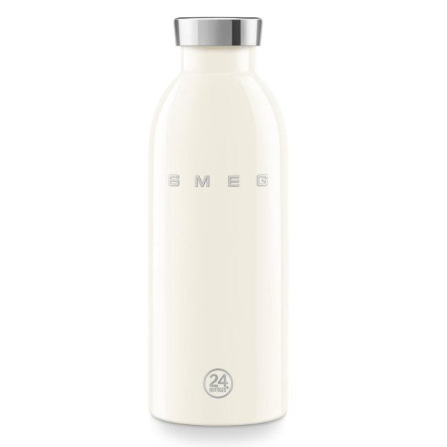 Smeg Insulated Stainless Steel Bottle | 500ml | Cream | WBF01CR