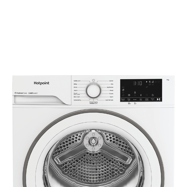 Hotpoint Heat Pump Tumble Dryer - White | HHDD90WWIRE - Image 4