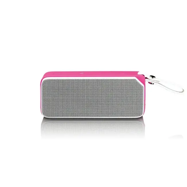 Lenco Bluetooth Stereo Speaker With Party Lights | Pink | BT-191PK - Image 3