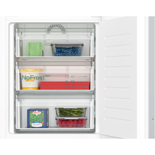 Siemens IQ500 Built-In Fridge-Freezer - White | KI86NADD0 - Image 2