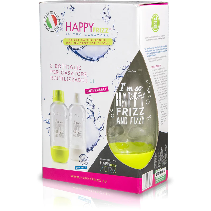 Happy Frizz 2 Bottle Pack (1l) | BOT01 Happy Frizz 2 Bottle Pack (1l) | BOT01