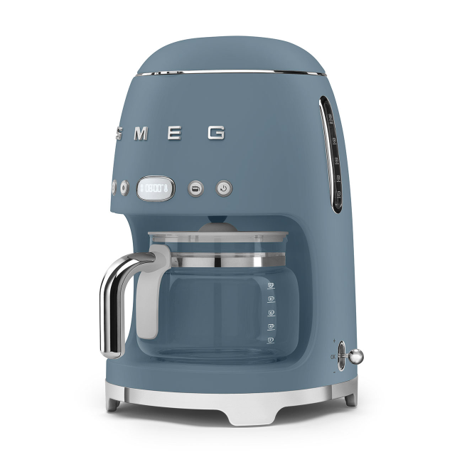 Smeg Filter Coffee Machine - Storm Blue | DCF02SBMUK - Image 3