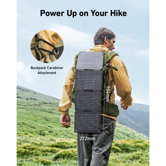 Anker Solix Ps30 Portable Solar Panel - Grey | A24260A1 - Image 6