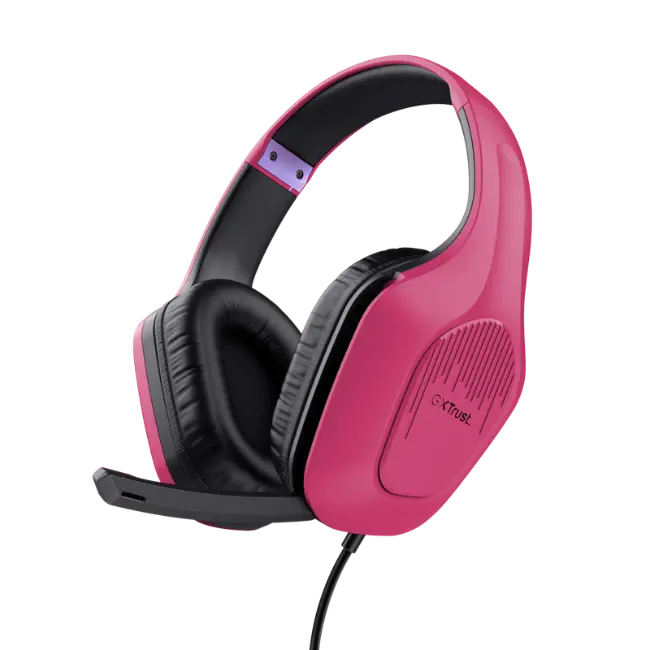 Trust GXT 415P Zirox Gaming Headset | Pink | T24992
