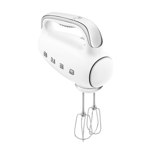 Smeg 50's Style Retro Hand Mixer - White | HMF01WHUK - Image 2