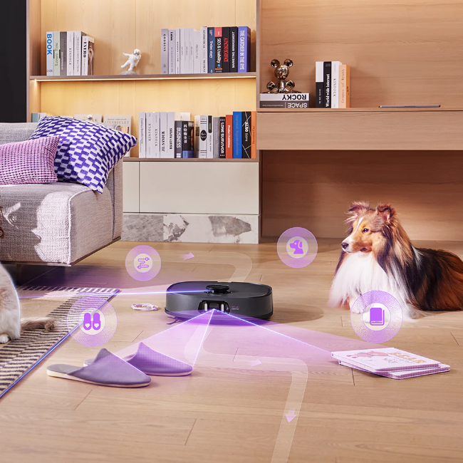 Eureka J15 Robot Vac + Aio Docking Station - Black & Grey | SNERJ15ULTRAL - Image 7