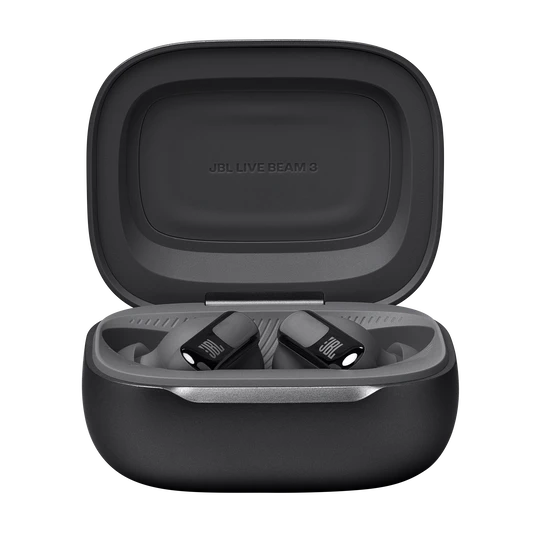 JBL Live Beam 3 Wireless Noise Cancelling Earbuds w/ Smart Case - Black | LIVEBEAM3BLK - Image 3