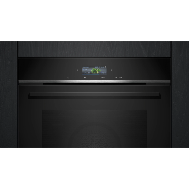 Siemens IQ700 Built-In Single Oven - Black | HB772G1B1B - Image 2