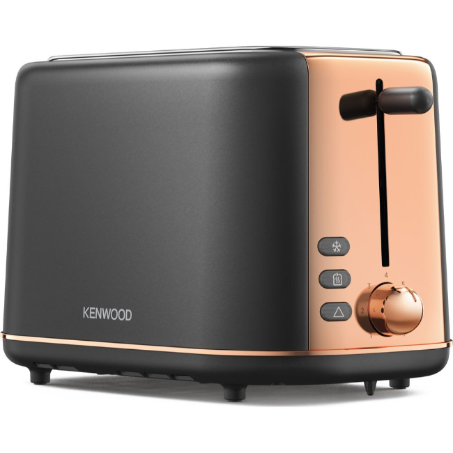 Kenwood Abbey Lux 2 Slice Toaster | Grey & Rose Gold | TCP05.C0DG