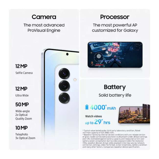 Samsung Galaxy S25 128gb - Navy | SM-S931BDBDEUB - Image 10