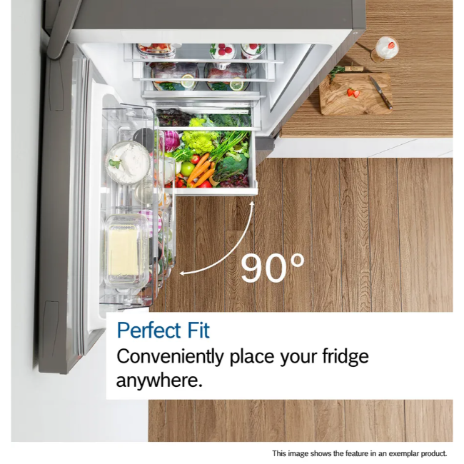 Bosch Series 4 Free-Standing Fridge-Freezer - Stainless Steel | KGN392LBFG - Image 13 Bosch Series 4 Free-Standing Fridge-Freezer - Stainless Steel | KGN392LBFG - Image 13