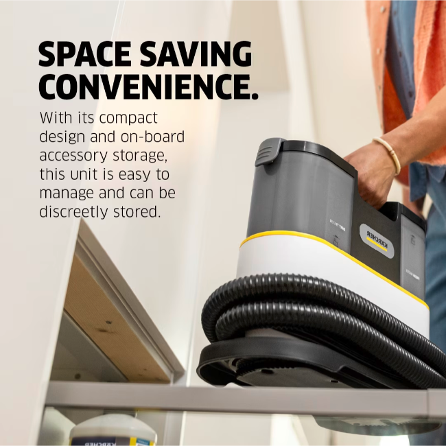 Karcher SE2 Spot Care Spot Cleaner Vacuum - White and Black | 1.081-422.0 - Image 9