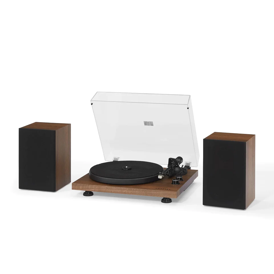 Crosley Bluetooth Record Player with External Speakers - Walnut | C62C-WA4 - Image 2
