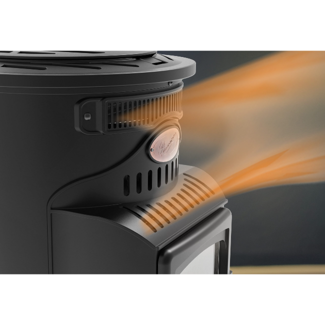 Sahara Provence Hybrid Indoor Portable Gas & Electric Heater - Black | PROVIR-HB6-BK - Image 8