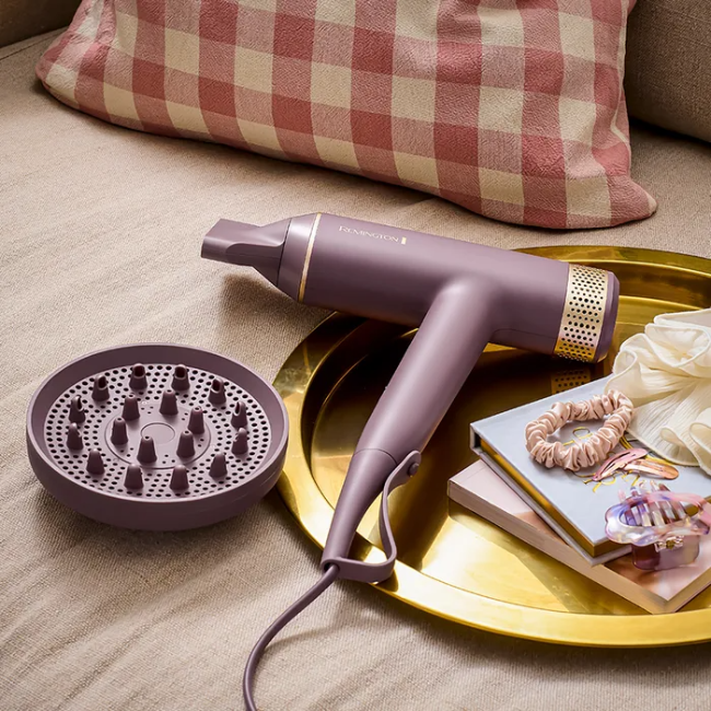 Remington AIRvive Hair Dryer | Mauve & Gold | EC8930U51 - Image 8