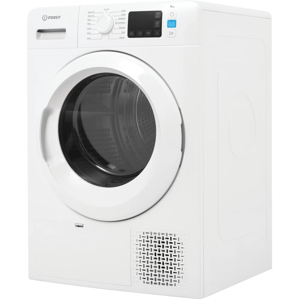 Indesit 9KG Heat Pump Tumble Dryer - White | YTM1192XUK - Image 5