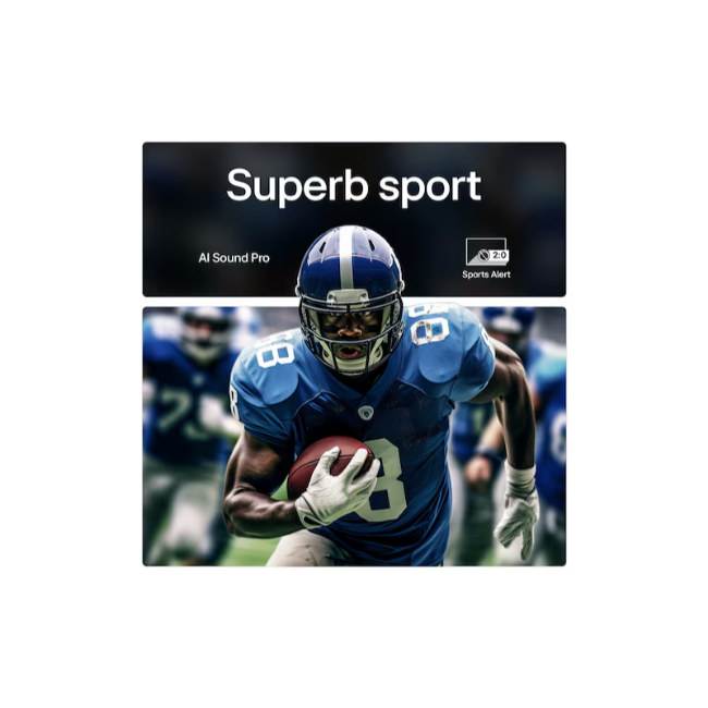 LG 55" UHD AI Ua73 4k Smart TV - Black | 55UA73006LA.AEKQ - Image 3