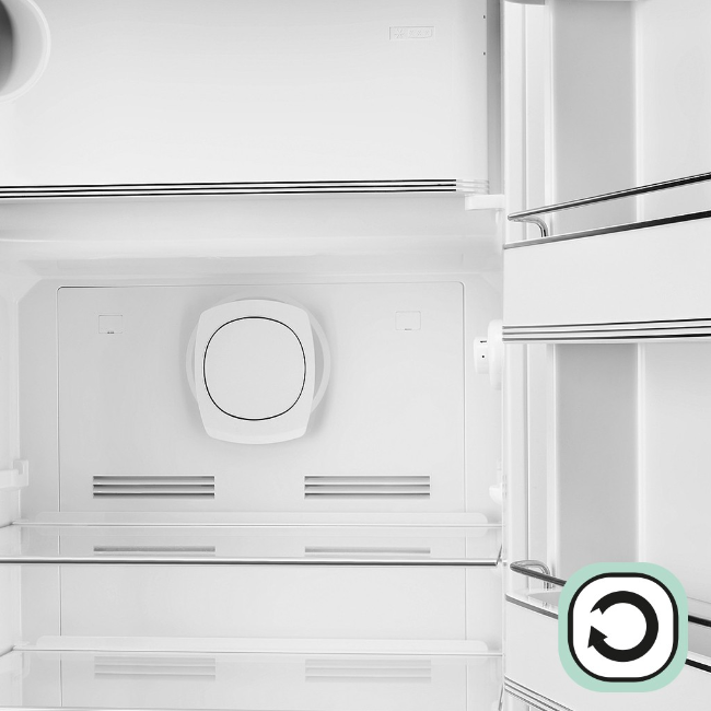 Smeg Freestanding 50's Style Fridge w/ Ice Box - Cream | FAB28LCR5UK - Image 6