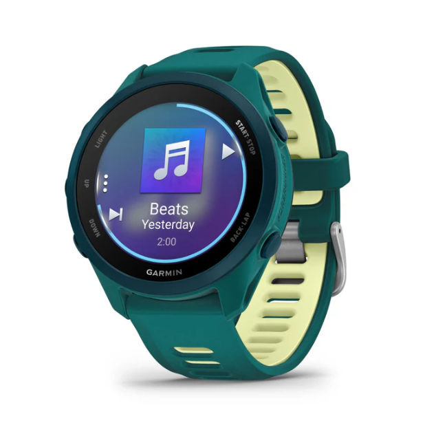 Garmin Forerunner 170 Music - Teal Green with Teal Green/Citron Band | 010-03920-12 - Image 4