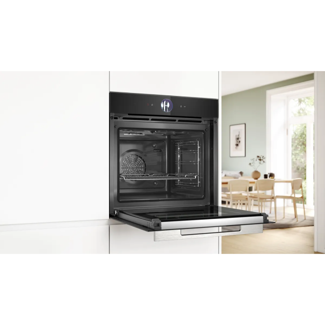 Bosch Series 8 Single Built-In Oven - Black | HBG7764B1B - Image 4