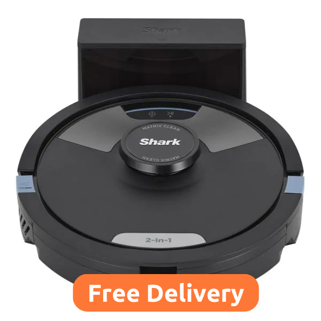 Shark Matrix+ 2in1 Robot Vacuum - Black | RV2620WDUK