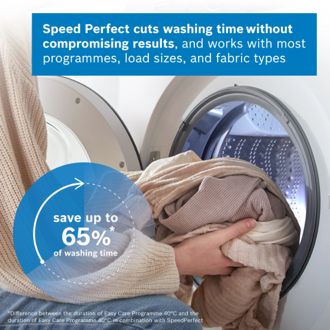 Bosch Series 4 Washing Machine 1400p 9kg - White | WAN28255GB - Image 11