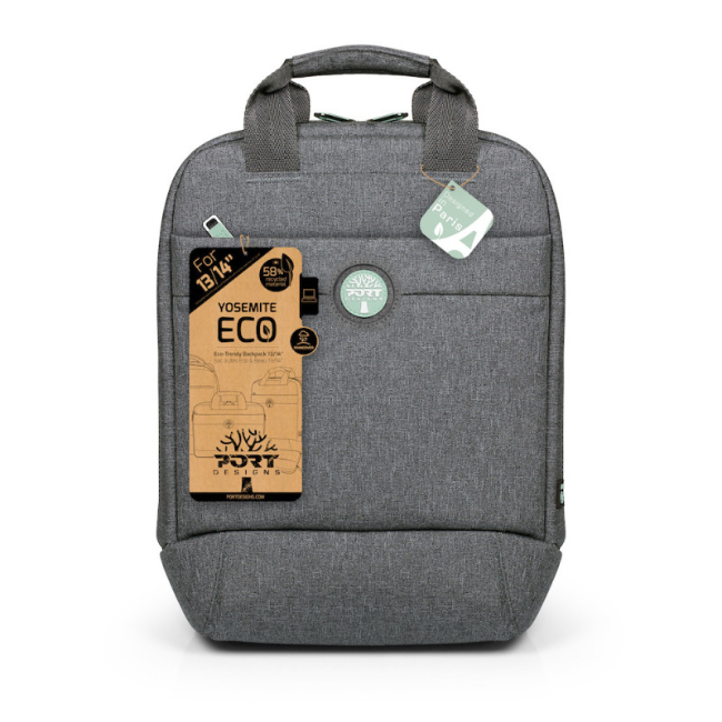 Port Yosemite Eco Backpack - Grey | 400704 - Image 14
