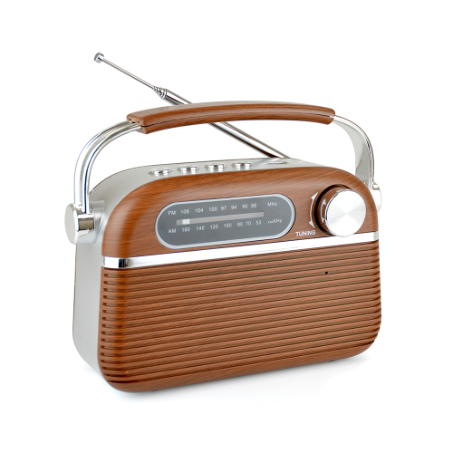 Lloytron Vintage Radio Wood Effect | PP6403