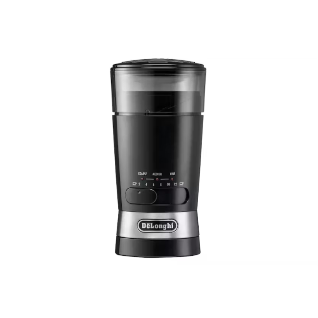 DeLonghi Electric Coffee Grinder - Black | KG210 DeLonghi Electric Coffee Grinder - Black | KG210