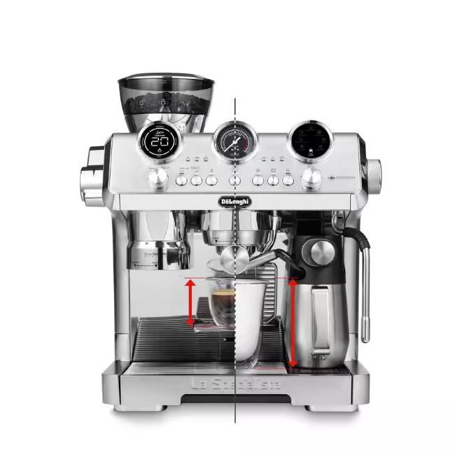 Delonghi La Specialista Maestro Bean To Cup Coffee Machine - Grey | EC9885.M - Image 2