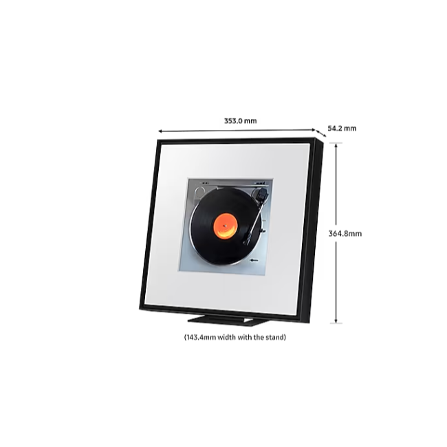Samsung Smart Speaker Frame - Black | HW-LS60D-XU - Image 2