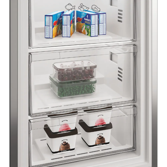 Hotpoint Frost Free Tall Freezer - Dark Inox | HPMFF6312XBR4UK - Image 11