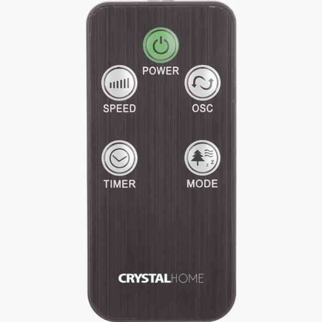 Crystal Air 74 Tower Fan With Remote Control - White | CRYSTAL-AIR74 - Image 2