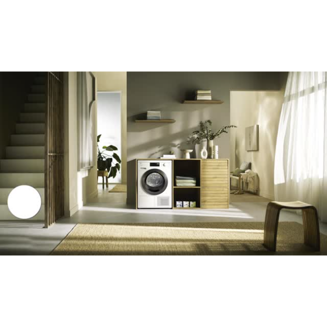 Miele EcoSpeed & 9kg Heat Pump Dryer - White | TED645WP - Image 6
