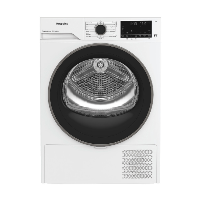 Hotpoint Freestanding Heatpump Dryer - White | HHDW90WWIRE Hotpoint Freestanding Heatpump Dryer - White | HHDW90WWIRE