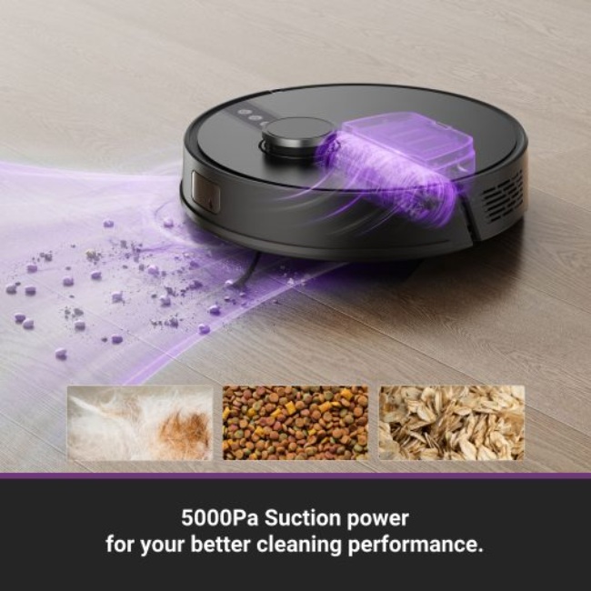 Eureka N6 Robot Vac - Black & Grey | SNERN6BK - Image 3