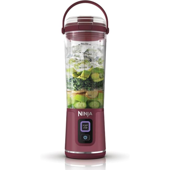 Ninja Blast Cordless Portable Blender | Cranberry | BC151UKCR