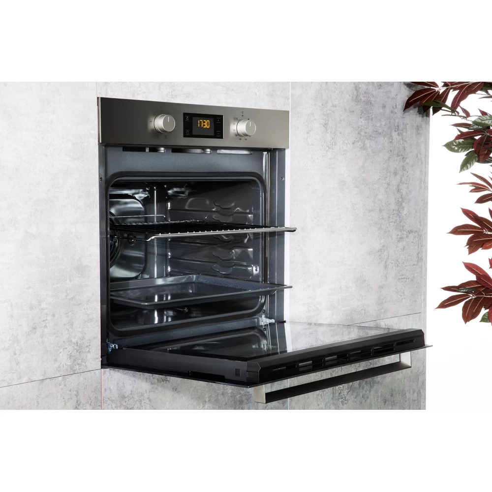 Hotpoint Self Cleaning Single Oven - Inox | SA3540HIX - Image 5 Hotpoint Self Cleaning Single Oven - Inox | SA3540HIX - Image 5