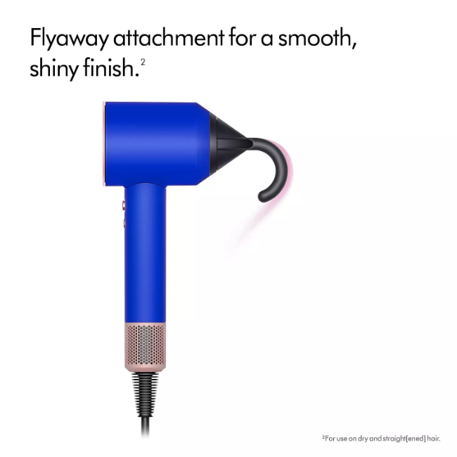 Dyson Supersonic Hair Dryer Gift Edition - Blue & Blush | 460563-01 - Image 8