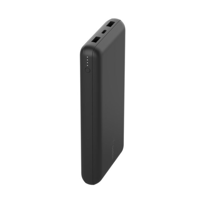 Belkin 20,000mah Power Bank USB-A & C 15W | Black | BPB012BTBK