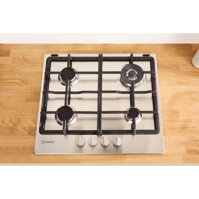 Indesit 4 Burner Gas Hob | THP 641 W/IX/I - Image 2