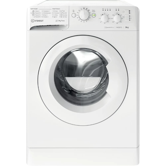 Indesit 9KG 1400 Spin Washing Machine - White | MTWC 91495 W UK N Indesit 9KG 1400 Spin Washing Machine - White | MTWC 91495 W UK N