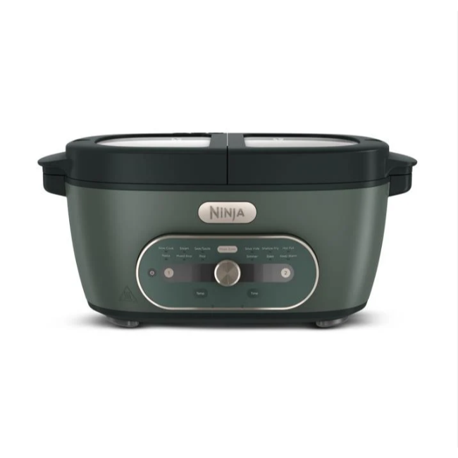 Ninja MultiPot XL 12-in-1 DualZone Multicooker - Vista Green | MZ1001UKGN7 - Image 3