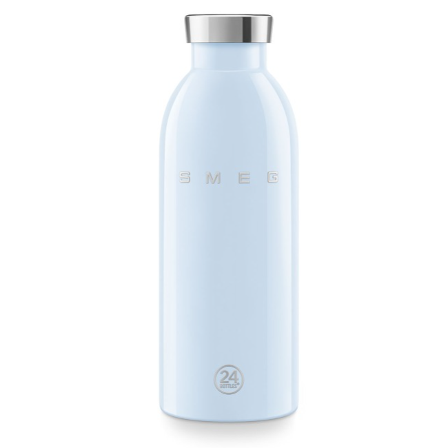 Smeg Insulated Stainless Steel Bottle | 500ml | Pastel Blue | WBF01PB